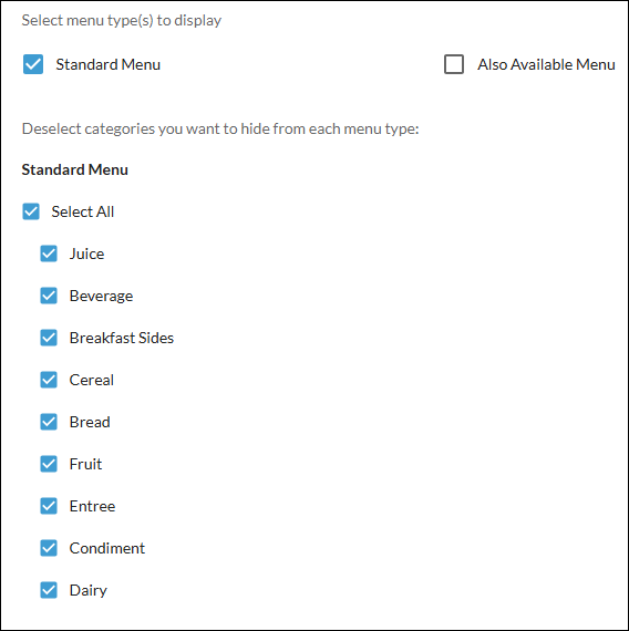 Creating and Editing a Menu Board Configuration – MealSuite
